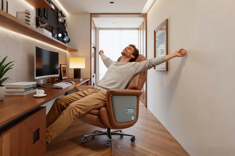 Ergonomic office chair setup guide for people sitting 8+ hours daily