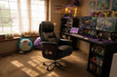Ellis office chair in everyday use, in a home study.