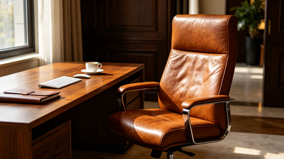 7 Expert Tips to Keep Your Genuine Leather Office Chair From Cracking & Fading