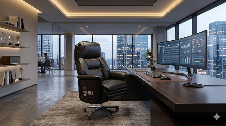 Big & Tall Ergonomic Chairs: What High-Back Leather Chairs Get Right About Heavy-Duty Support