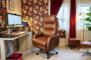 Full-grain vs top-grain leather executive office chairs