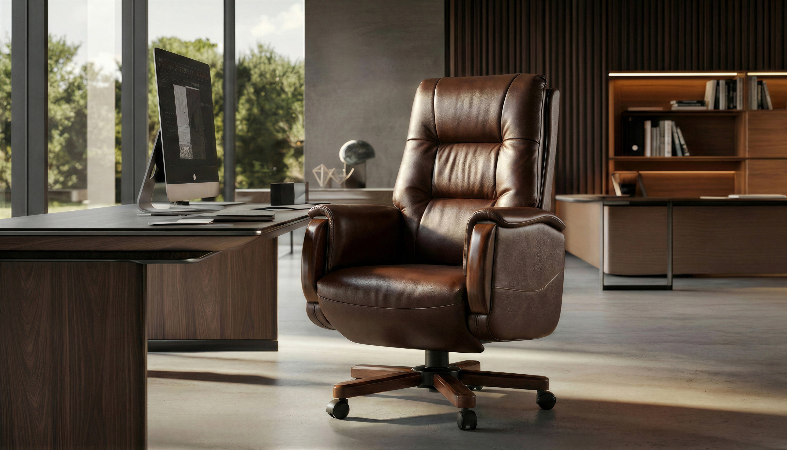 Emma Leather Executive Chair